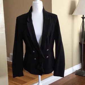 White House Black Market Black stretch dress jacket